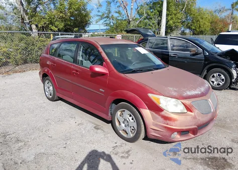 2007 Pontiac Vibe из США, поврежденный, VIN 5Y2SL65827Z402495